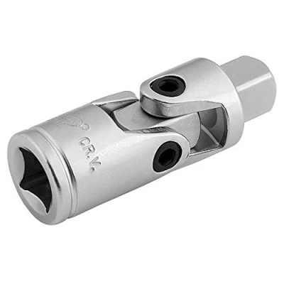 Image of Draper Satin Chrome Universal Joint, 3/8&quot; Sq. Dr.