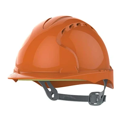 Image of JSP EVO®3 Safety Helmet Slip Ratchet Vented Orange (AJF160 000 800)