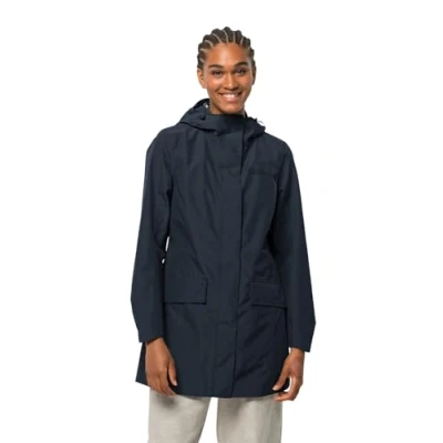 Image of Jack Wolfskin Women&#039;s Cape York Paradise Coat W Coat, night blue, S, S