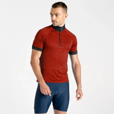 Image of Dare 2b Men&#039;s Lightweight Pedal It Out II Jersey Cinnamon, Size: XS