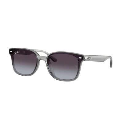 Image of Ray Ban Unisex RB4461D 64508G Sunglasses Nylon Grey Squared Normal Shaded