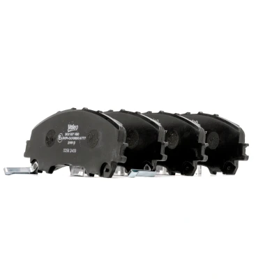 Image of 410608710R Brake pad set VALEO 302167 FIRST Front Axle incl. wear warning contact without anti squeak plate INFINITI: Q50 Saloon, NISSAN: X Trail