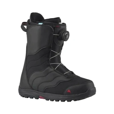 Image of Burton Women&#039;s Mint Boa Snowboard Boots, Black, 5.0