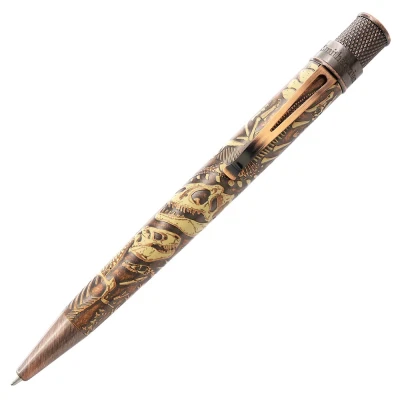 Image of Retro 1951 Smithsonian Collection Dino Fossil Rollerball Pen (SRR 1819)