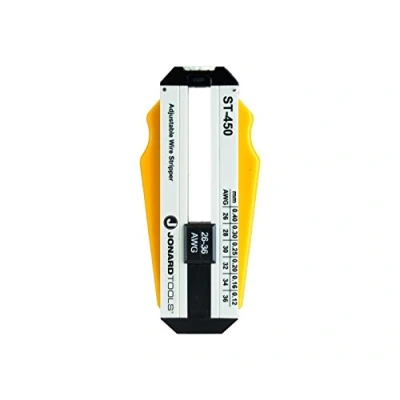 Image of Jonard Tools ST 450 ABS Adjustable Precision Wire Stripper, 26 36 AWG, 3 57/64&quot; Length x 1 19/32&quot; Height Thickness