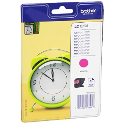 Image of Brother LC 125XLM M_LC125XLMBP]_M LC123 Inkjet Cartridge