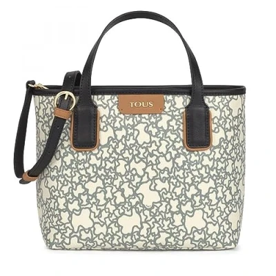 Image of TOUS Women&#039;s Capazo CARTRY S. K Mini, Beige Black, PEQUEÑO