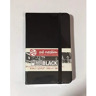 Image of Sketch Book Black Artcreation 9 x 14 cm
