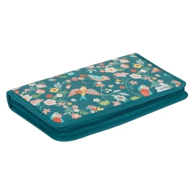 Image of Hobby Gift Interchangeable Needle Case, Cotton, Bird Aviary, 2 x 17.2 28.5cm