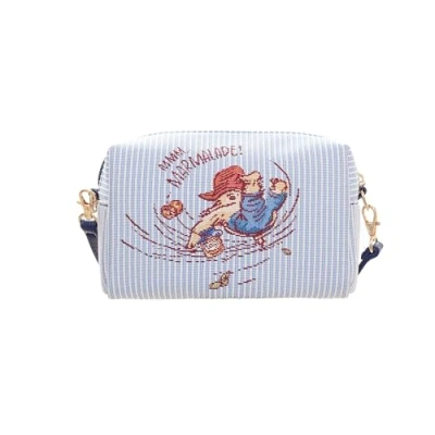 Image of Signare Paddington Bear Designs Classic Marmalade Handbags and Accessories (Hip Bag, Blue)