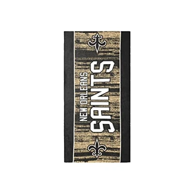 Image of New Orleans Saints NFL Big Logo Beach Towel