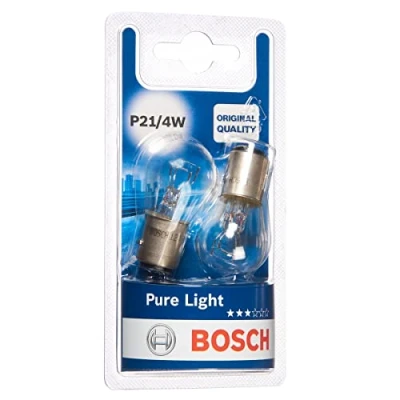 Image of KDWHLO9589 Bulb BOSCH 1 987 301 015 12V 21/4W P21/4W VOLKSWAGEN: Polo IV Hatchback, Transporter 5, 6, BMW: 3 Coupe, Saloon