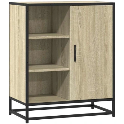 Image of vidaXL Sideboard Sonoma Oak 62x35x76 cm Engineered Wood