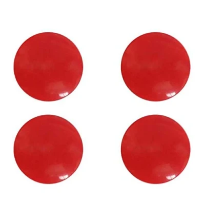 Image of LUOFANG 4Pcs Running Bib Clips Fixing System Magnetic Race Number Buckle Fasteners Holders Colorful