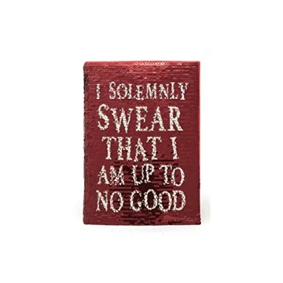 Image of Harry Potter Solemnly Swear Sequin A5 Notebook