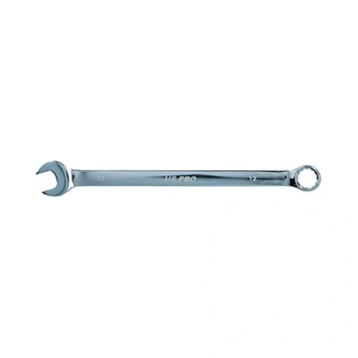 Image of AB Tools 12mm Extra Long Metric Combination Spanner Wrench 195mm Chrome Vanadium Steel