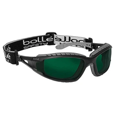 Image of Bolle Safety Shade 5.0 Welding Glasses, Scratch Resistant, Black