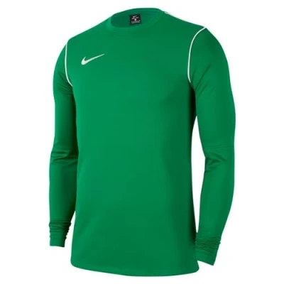 Image of NIKE Boys Y Nk Dry Park20 Crew Top Sweatshirt, Pine Green/White/White, 12 Years EU