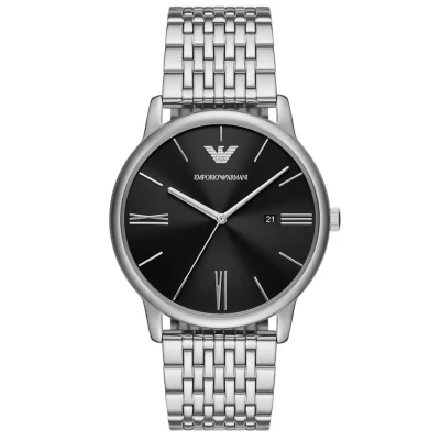 Image of Emporio Armani Men&#039;s Watch Three Hand Date, Stainless Steel, AR11600