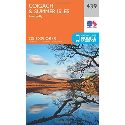 Image of Explorer 439 Coigach &amp; Summer Isles Map With Digital Version