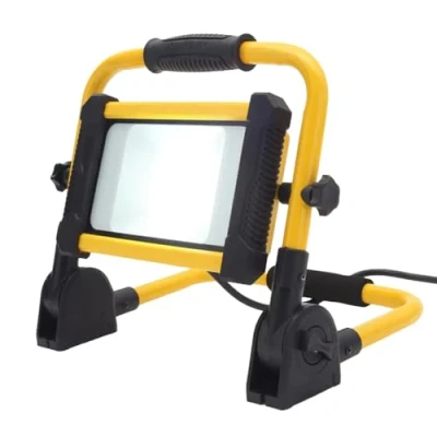 Image of Stanley Work Light 50 Watt Portable LED Outdoor Floodlight Black, Yellow Litecraft (50, Watts)