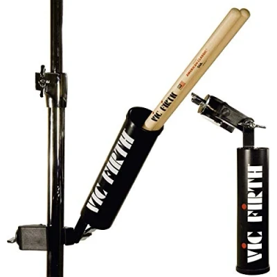 Image of Vic FIrth Drumstick Caddy Black with VF logo