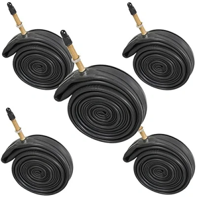 Image of Contrast 700 x 18 25c Road Bike Inner Tubes Presta Valve (Pack of 5)