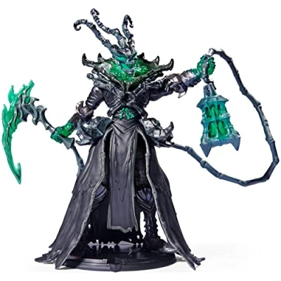 Image of League of Legends, 6 Inch Thresh Collectible Figure w/ Premium Details and 2 Accessories, The Champion Collection, Collector Grade, Ages 12 Up