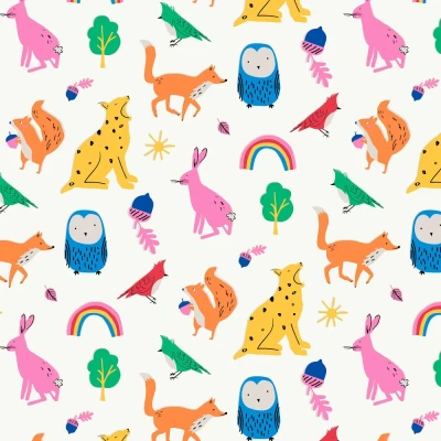Image of Joules Wallpaper Country Critters Heroes 118587
