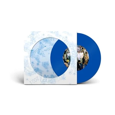 Image of Abba Happy New Year Blue vinyl + Numbered Sealed 2020 UK 7&quot; 00602435239811