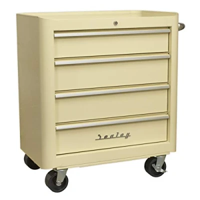Image of Sealey Premier Rollcab 4 Drawer Retro Style