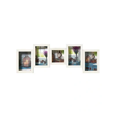 Image of walther Design Picture Frame White 4X10x15 cm and 1X10x10 Gallery Rustic SN555W