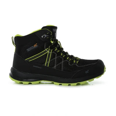 Image of Regatta Mens Samaris Lite Black/LimPun EU43/UK9