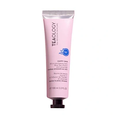 Image of Teaology Happy Skin, 100 ml, All in One Beauty Balm, Face Day and Night Cream, Natural Cosmetics, Vegan