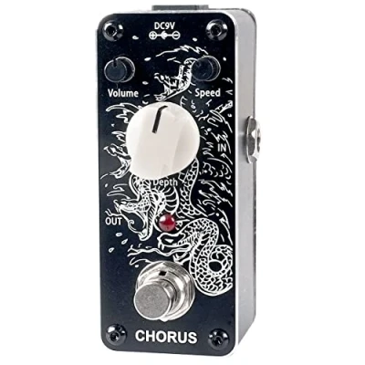 Image of Sondery Chorus Pedal for Guitars Analog True Bypass Mini Size Art Design Series