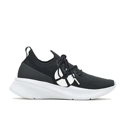 Image of Hush Puppies Women&#039;s Spark Lace Up Sneaker, Black, 7 UK