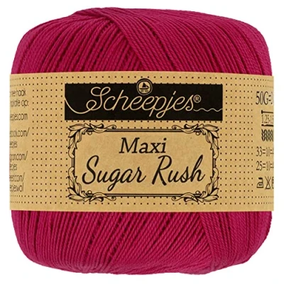 Image of Scheepjes Maxi Sugar Rush 192 Scarlet Yarn 1x50g