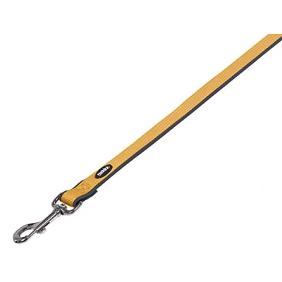 Image of Nobby Classic Preno Dog Lead, 120 cm/25 35 mm, Orange/Gray