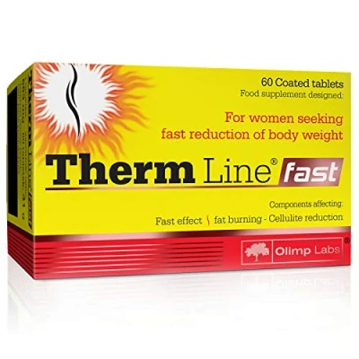 Image of Therm LINE Fast Thermogenic Fat Burner for Women Slimming Pills Tissue Reduction (60 Capsules)