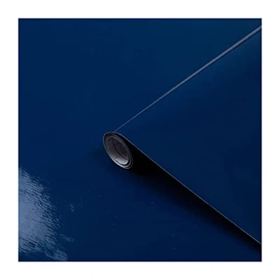 Image of d c fix Decorative Film Adhesive Uni Varnish Navy 45 x 200 cm