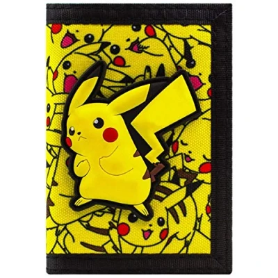 Image of Pokemon Pikachu No.25 Electric Yellow Wallet, Yellow, One Size, Taille Unique, Size