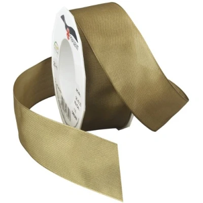 Image of C.E. Pattberg DREAM Ribbon With Wired Edges duty beige, 20 m Gifts Band For Colourful Presents, 40 mm Width, Decorative Christmas, Easter, Baby Showers, Wedding Etc Easy To Form