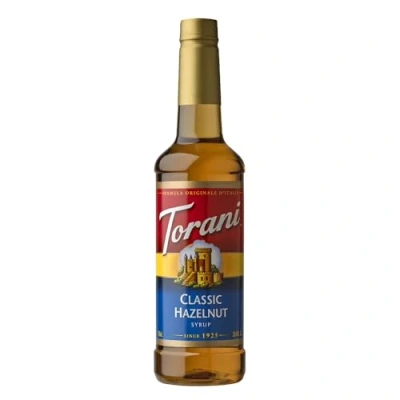 Image of Torani Hazelnut Coffee Syrup 750ml for Coffee, Deliciously Flavoured Syrups Drinks, Gift Set &amp; Gifts