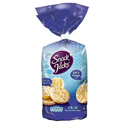 Image of Snack a Jacks Jumbo Salt &amp; Vinegar (126g) Pack of 6