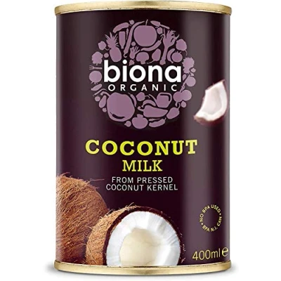 Image of (3 PACK Biona Organic Coconut Milk 400ml 3 BUNDLE
