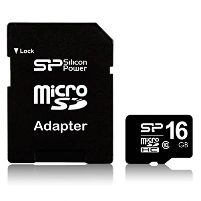 Image of Silicon Power Class10 16GB microSDHC memory card