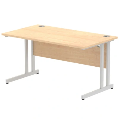 Image of Impulse Cantilever 1400 Rectangle Desk Maple I000350