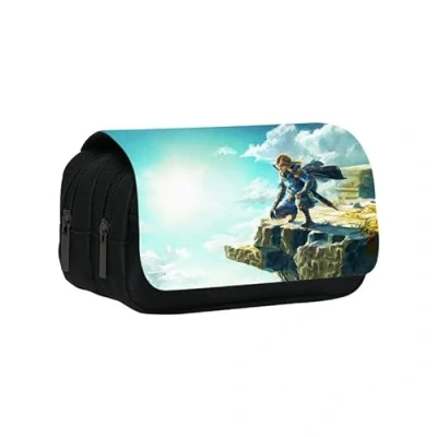 Image of Hanaiette Pencil Case, Tears of The Kingdom, Big Capacity, Cartoon Marker Bags Storage Holder, Style 5