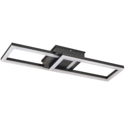 Image of Lindby LED outdoor ceiling lamp Finian, 64cm x 21cm, CCT dimmable