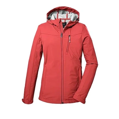 Image of Killtec Women&#039;s Kos 89 Wmn Sftshll Softshell Jacket/Outdoor Jacket with Hood